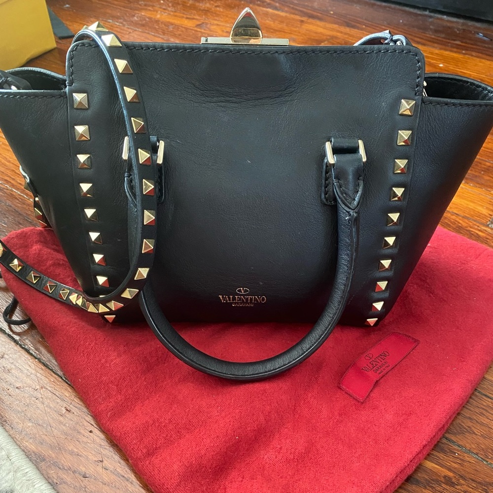 De-listing soon! Valentino rockstud mini tote bag - Picture 3 of 10